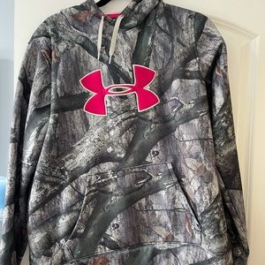 Kids UnderArmor Camo Hunting Sweatshirt